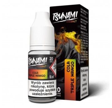 Liquid Tsunami Salt 10ml Cola Tripple Mango 20mg