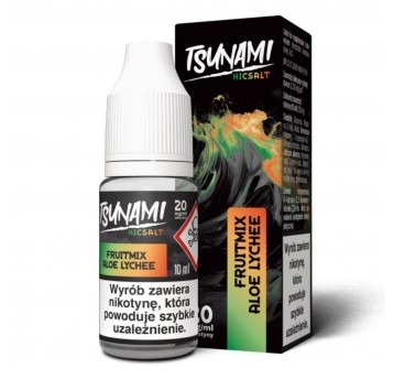 Liquid Tsunami Salt 10ml Fruitmix Aloe Lychee 20mg