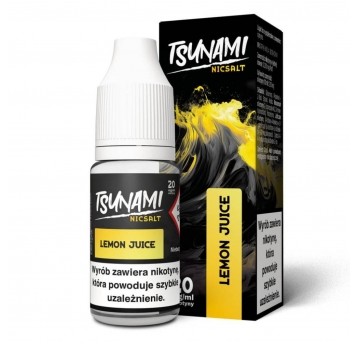 Liquid Tsunami Salt 10ml Lemon Juice 20mg
