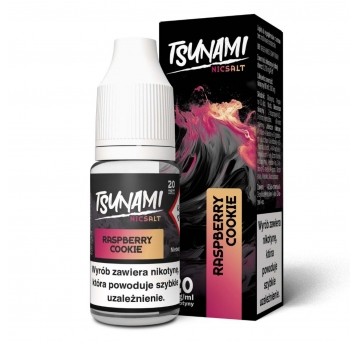 Liquid Tsunami Salt 10ml Raspberry Cookie 20mg