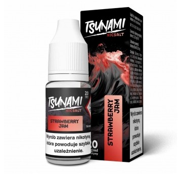 Liquid Tsunami Salt 10ml Strawberry Jam 20mg