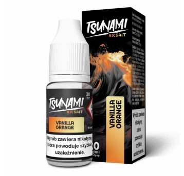Liquid Tsunami Salt 10ml Vanilla Orange 20mg