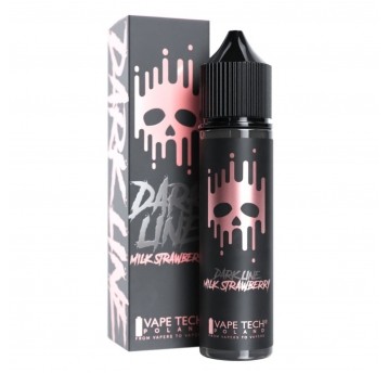 Longfill Dark Line 6/60ml - Milk Strawberry