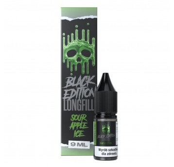 Longfill Dark Line Black Edition 9ml Sour Apple Ice
