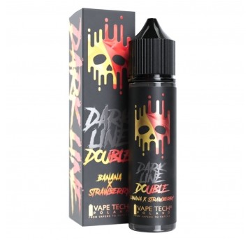 Longfill Dark Line Double 8/60ml - Banana Strawberry