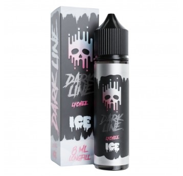 Longfill Dark Line Ice 8/60ml - Lychee