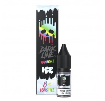 Longfill Dark Line Ice 8ml Rainbow II