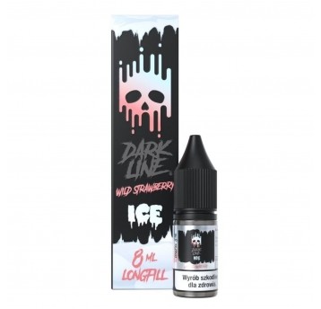 Longfill Dark Line Ice 8ml Wild Strawberry