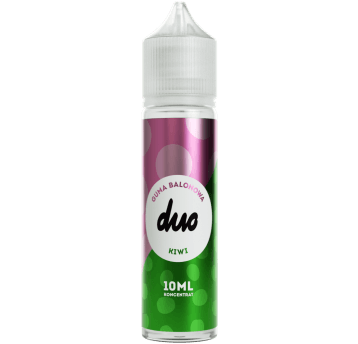 Longfill DUO 10/60ml - Guma Balonowa / Kiwi