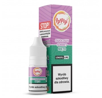 Longfill Izi Pizi 6ml Owocowy Sorbet Mięta