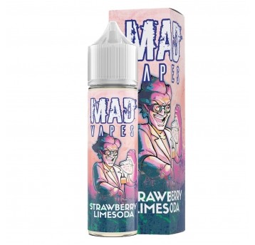 Longfill Mad Vapes 10/60ml - Strawberry Lime Soda