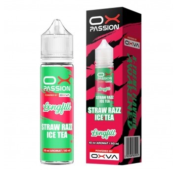 Longfill OX Passion 10/60 Straw Razz Ice Tea