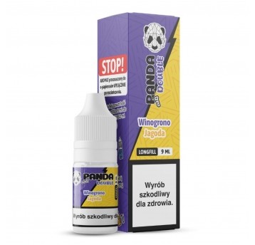 Longfill Panda Double 9ml Winogrono Jagoda
