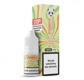 Longfill Panda Tripple 10ml Lemoniada Ananas & Lychee