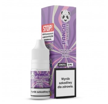 Longfill Panda Tripple 10ml Owoce Lasu Malina & Jeżyna