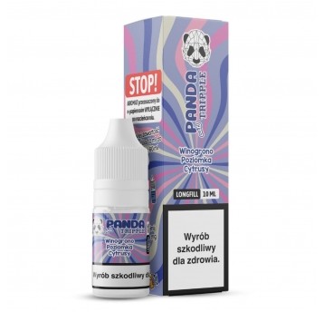 Longfill Panda Tripple 10ml Winogrono Poziomka & Cytrusy
