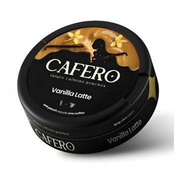 Saszetki kofeinowe CAFERO Vanilla Latte 80mg