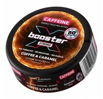 Saszetki kofeinowe X-Booster Coffee Caramel 40mg