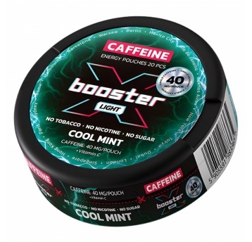 Saszetki kofeinowe X-Booster Cool Mint 40mg