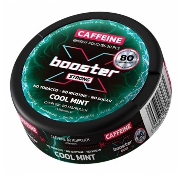 Saszetki kofeinowe X-Booster Cool Mint 80mg