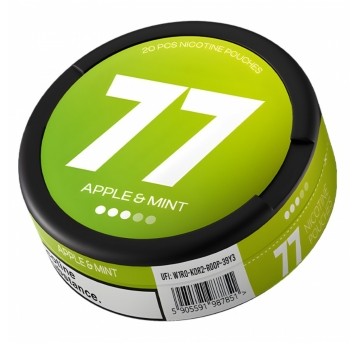 Saszetki nikotynowe 77 Apple Mint 10,4mg