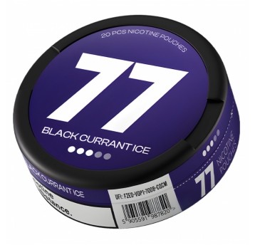 Saszetki nikotynowe 77 Black Currant Ice 10,4mg