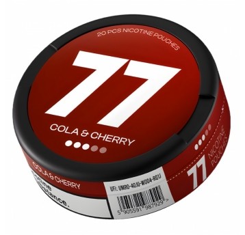 Saszetki nikotynowe 77 Cola Cherry 10,4mg