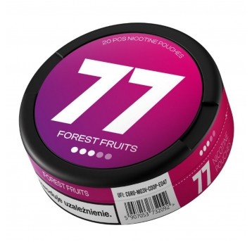 Saszetki nikotynowe 77 Forest Fruits 10,4mg