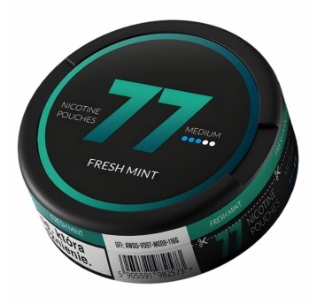 Saszetki nikotynowe 77 Fresh Mint 10,4mg