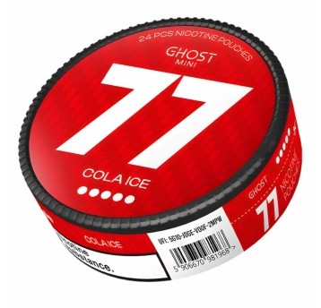 Saszetki nikotynowe 77 GHOST mini Cola Ice 20mg
