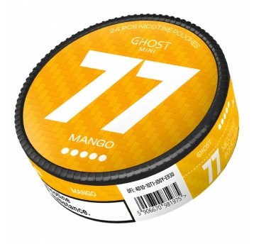 Saszetki nikotynowe 77 GHOST mini Mango 20mg