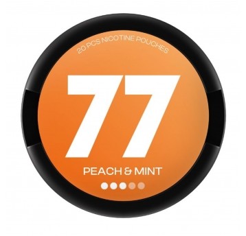 Saszetki nikotynowe 77 Peach Mint 10,4mg