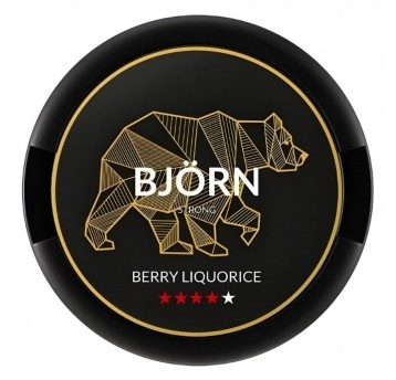 Saszetki nikotynowe BJORN Berry Liquorice 19,5mg
