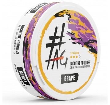 Saszetki nikotynowe #TAG Grape 14mg