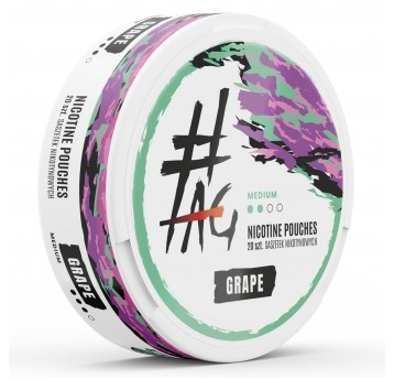 Saszetki nikotynowe #TAG Grape 8mg