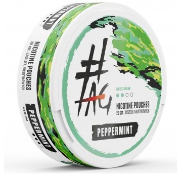 Saszetki nikotynowe #TAG Peppermint 8mg